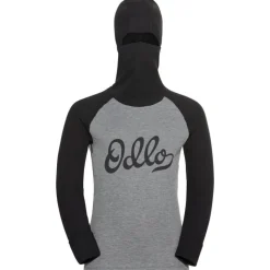 Active Warm Eco Kids - Odlo - Black - Steel Grey