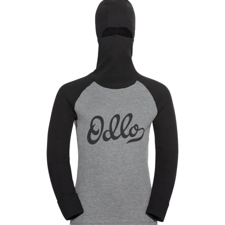Active Warm Eco Kids - Odlo - Black - Steel Grey