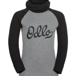 Active Warm Eco Kids - Odlo - Black - Steel Grey