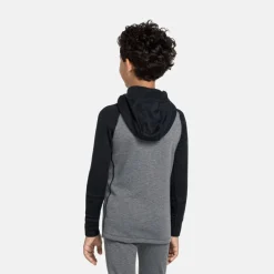 Active Warm Eco Kids - Odlo - Black - Steel Grey