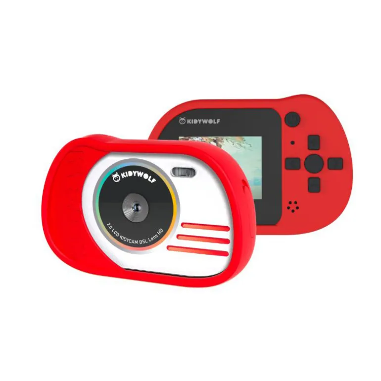 Appareil photo Kidywolf - Kidycam - Rouge