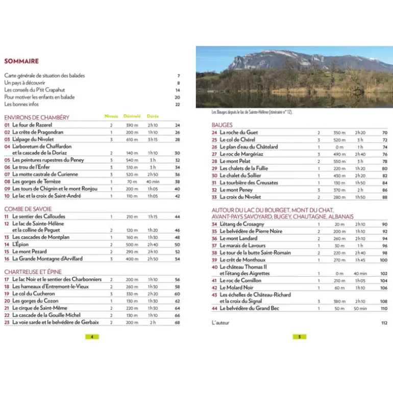 Autour de Chambéry Aix Les Bains (2ed) - Le P'tit Crapahut