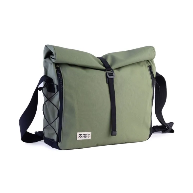 Besace rolltop Norrebro Messenger - MeroMero - Cypress Green