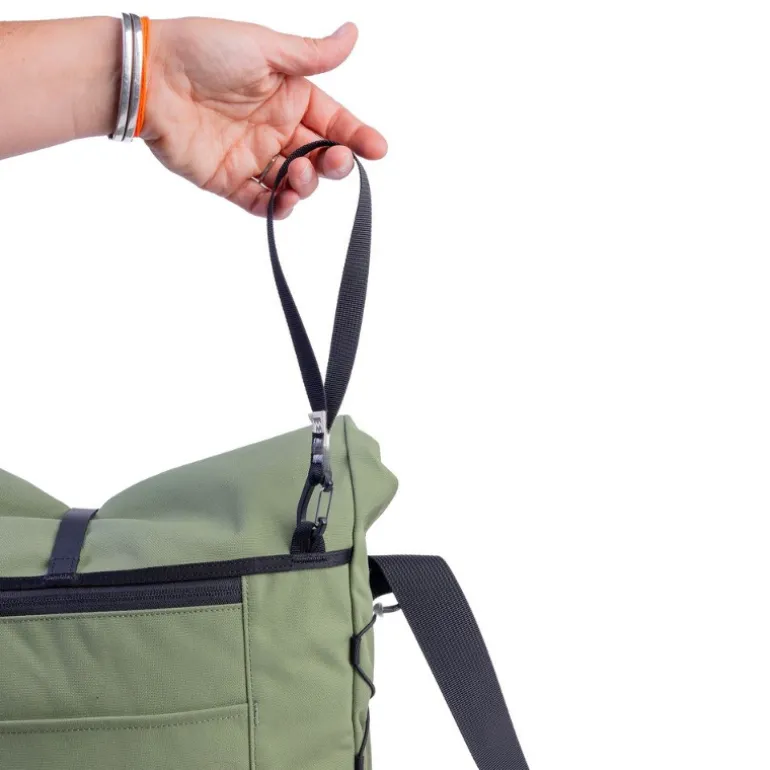 Besace rolltop Norrebro Messenger - MeroMero - Cypress Green