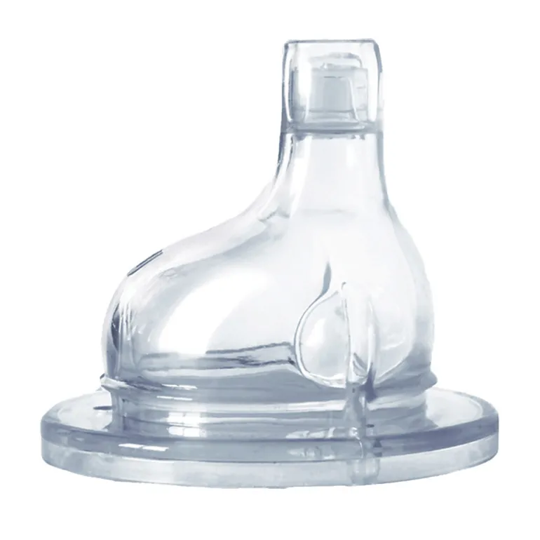 Biberon inox à bec évolutif - 325 ml - Pura - Rose