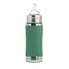 Biberon inox évolutif Pura - 325 ml - Mint