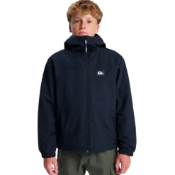 Blouson imperméable enfant Overcast 3K Warm - Quiksilver - Noir