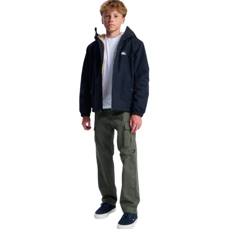 Blouson imperméable enfant Overcast 3K Warm - Quiksilver - Noir