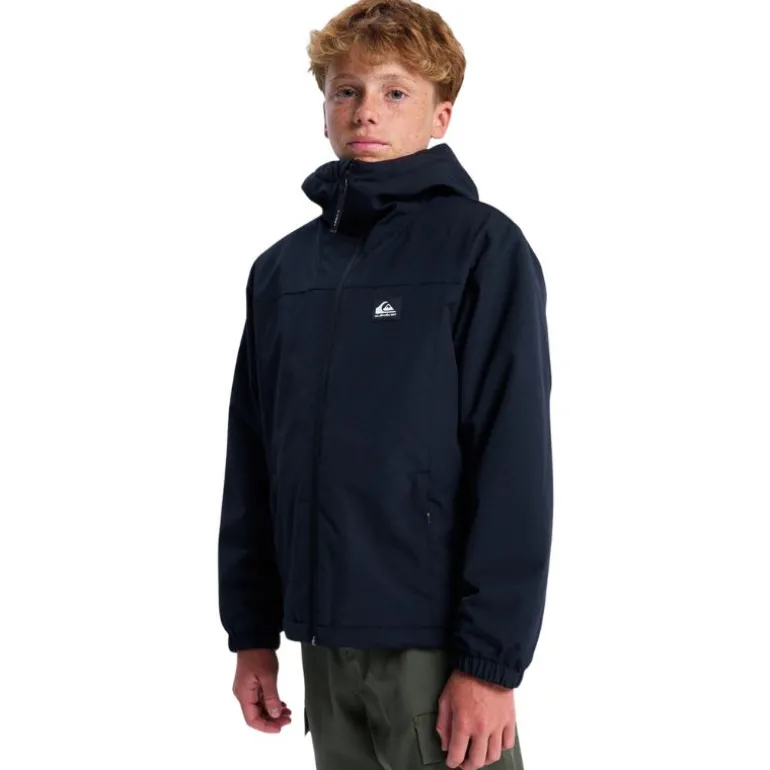 Blouson imperméable enfant Overcast 3K Warm - Quiksilver - Noir