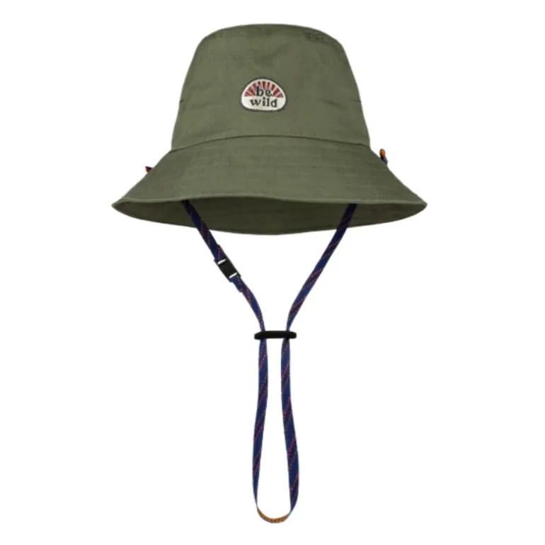 Bob enfant larges bords Booney - Buff - Forest