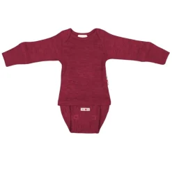 Body en laine - Manches longues - évolutif de Manymonths - Wild Pomegranate