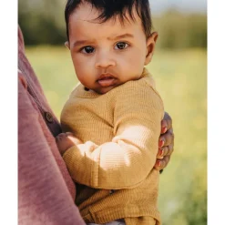 Body en laine - Manches longues - évolutif de Manymonths - Driftwood Taupe