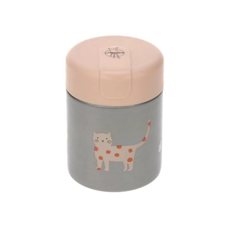 Boite repas inox isotherme - 315ml - Lassig - Little Mateys / orange épicée
