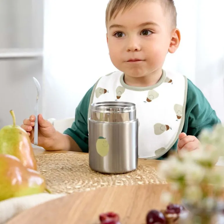 Boite repas inox isotherme - 315ml - Lassig - Happy Fruits / Citron