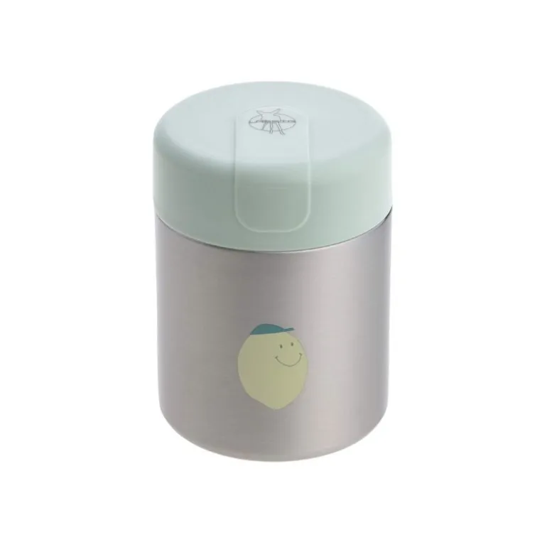 Boite repas inox isotherme - 315ml - Lassig - Happy Fruits / Citron