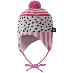 Bonnet bébé en laine mérinos - Moomin Yngst - Reima - Mauve Pink