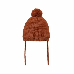 Bonnet bébé tricoté Brodey - Barts - Rust