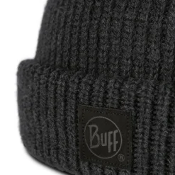 Bonnet Clum en laine merinos - Graphite - Buff