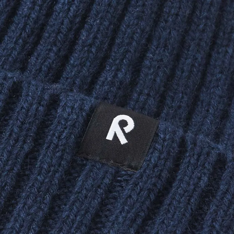 Bonnet enfant en laine merinos Topsu - Reima - Navy