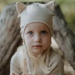 Bonnet enfant Kitty - ManyMonths - Driftwood Taupe