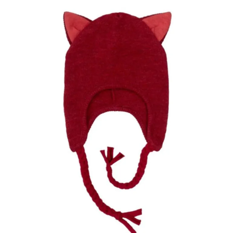 Bonnet enfant Kitty - ManyMonths - Wild Pomegranate