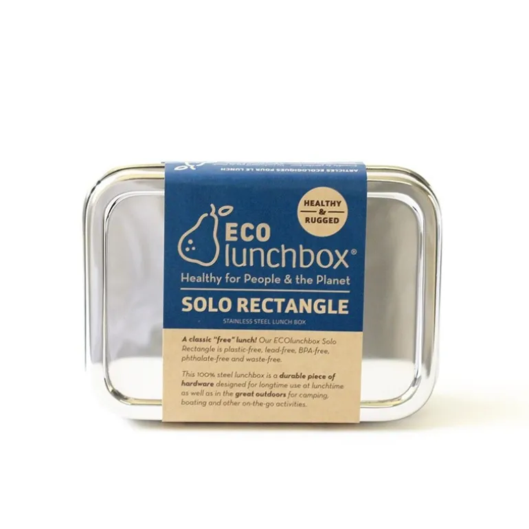 Boîte inox Solo Rectangle - ECOlunchbox