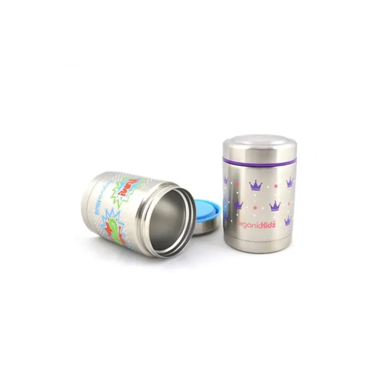 Boîte à repas isotherme bébé Organic Kidz - Princesse