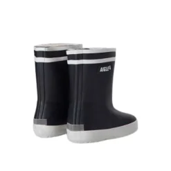 Botte de pluie fourrée bébé Baby Flac Fur - Aigle - Marine