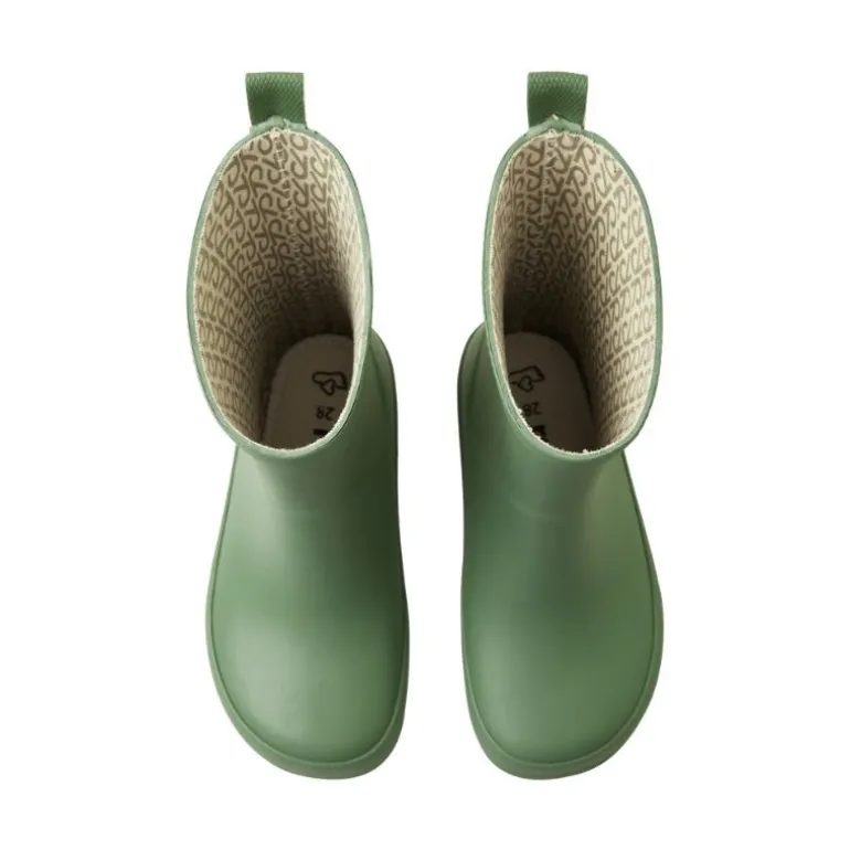 Bottes de pluie barefoot enfant Ankka - Reima - Green Clay