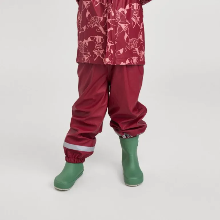 Bottes de pluie barefoot enfant Ankka - Reima - Green Clay