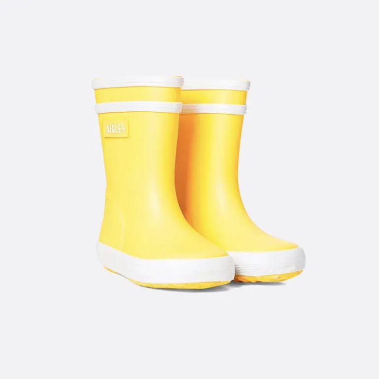 Bottes de pluie bébé - Aigle - Baby Flac - Jaune
