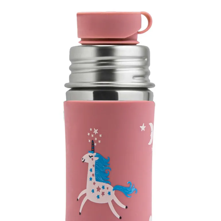Bouchon sport pour biberon Pura - Vieux rose
