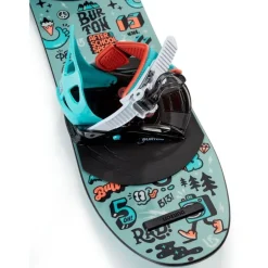 Burton After School - Pack Snowboard + Fixations Enfant