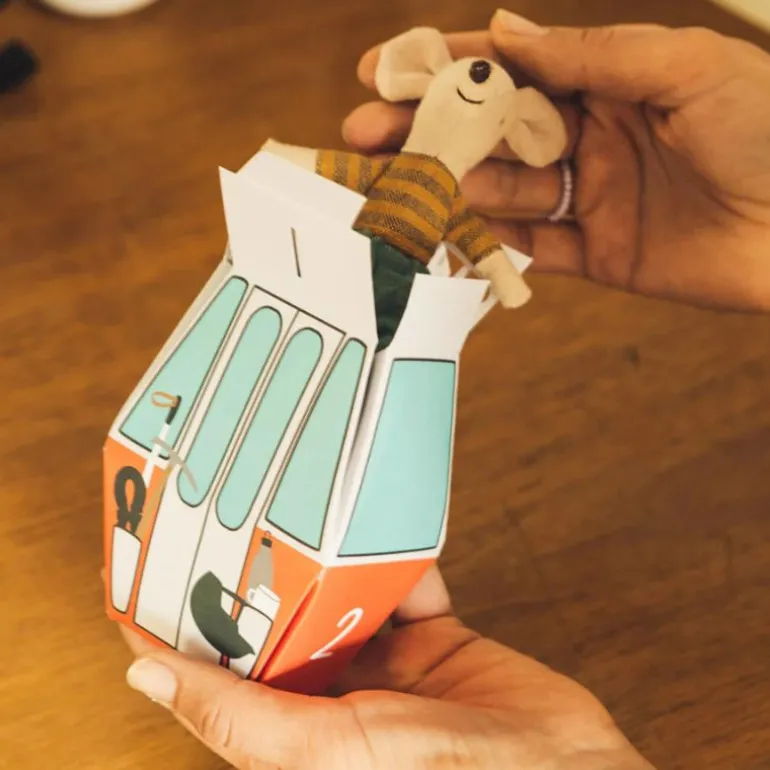 Calendrier de l’avent DIY à remplir - Télécabines - Roadtyping