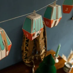 Calendrier de l’avent DIY à remplir - Télécabines - Roadtyping