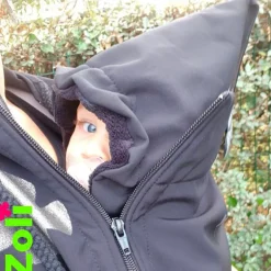 Capuchon bébé imperméable Zoli - Noir