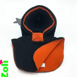 Capuchon enfant Zoli - Anthracite / Orange