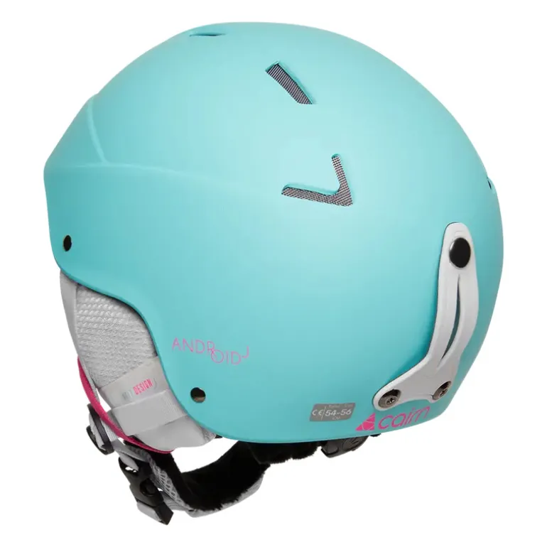 Casque Android J - Cairn - à partir de 48 cm - Turquoise Neon Pink