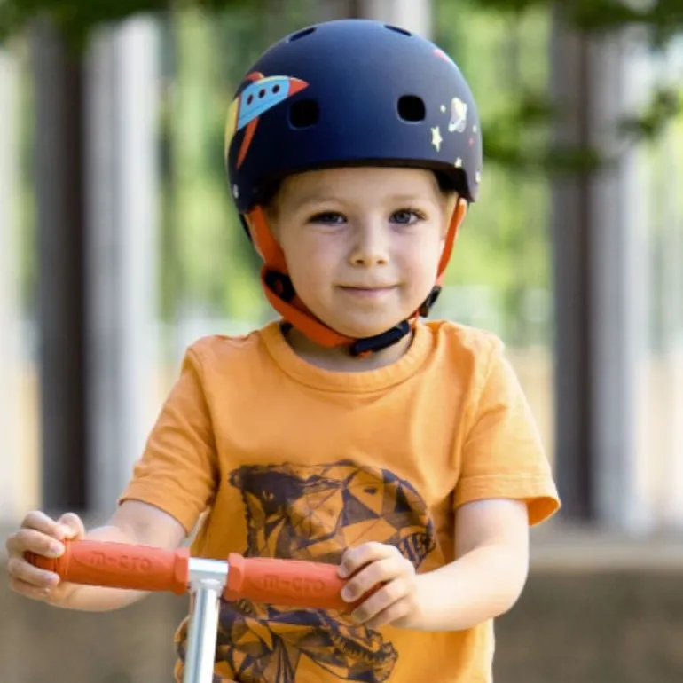 Casque bol enfant Micro - 4-12ans (52 - 56 cm ) - Rocket