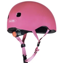 Casque bol enfant Micro - 4-12ans (52 - 56 cm ) - Rose Framboise Brillant