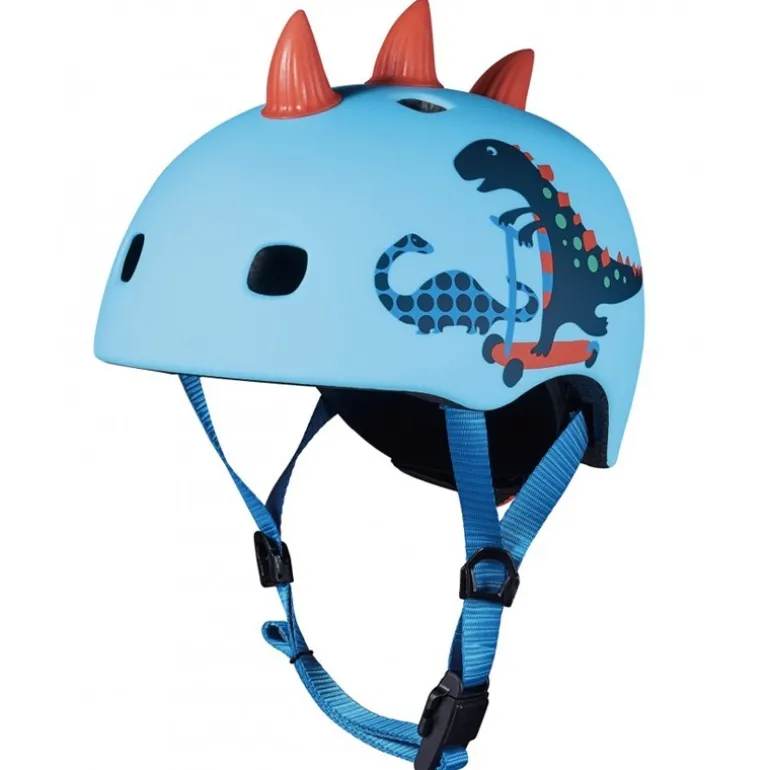 Casque bol enfant Micro - 4-12ans (52 - 56 cm ) - Dino 3D