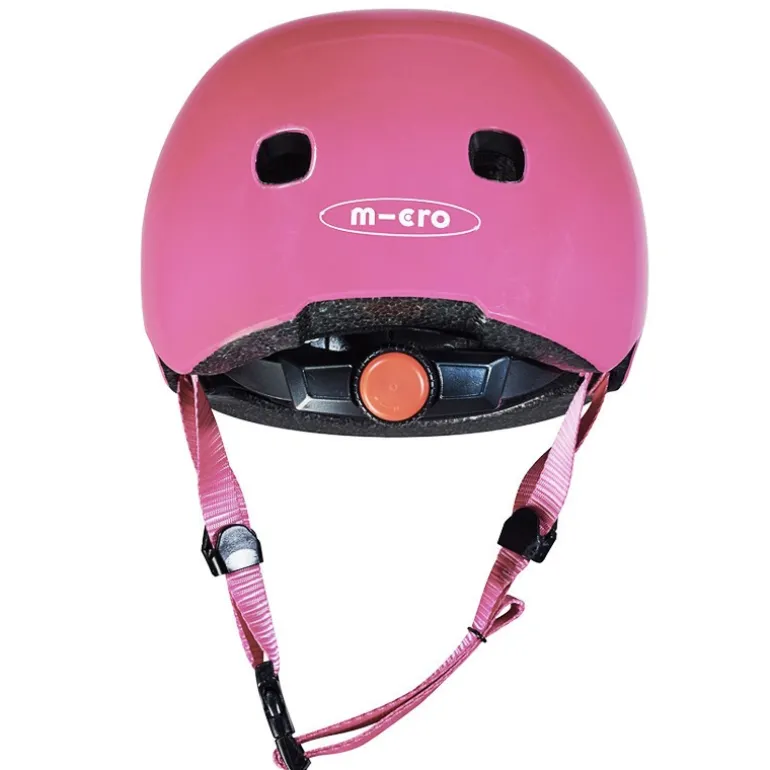 Casque bol enfant Micro - 3-6 ans (48 - 53 cm ) - Rose Framboise Brillant