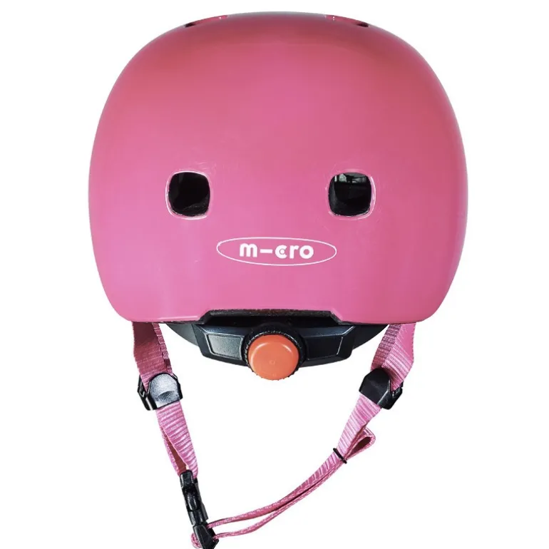 Casque bol enfant Micro - 3-6 ans (48 - 53 cm ) - Rose Framboise Brillant