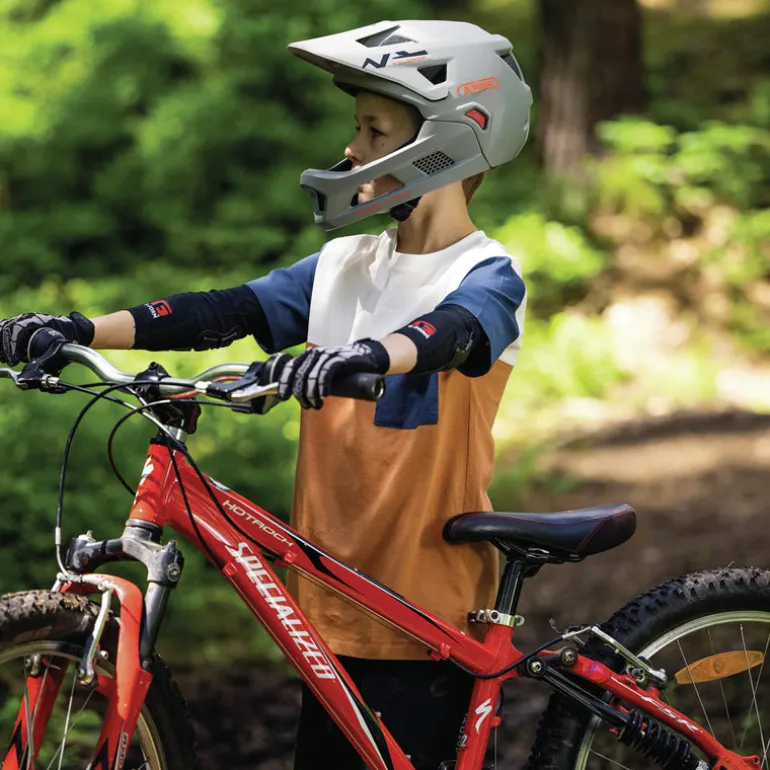 Casque intégral VTT Enfant - YouDrop FF - Abus - Midnight Blue