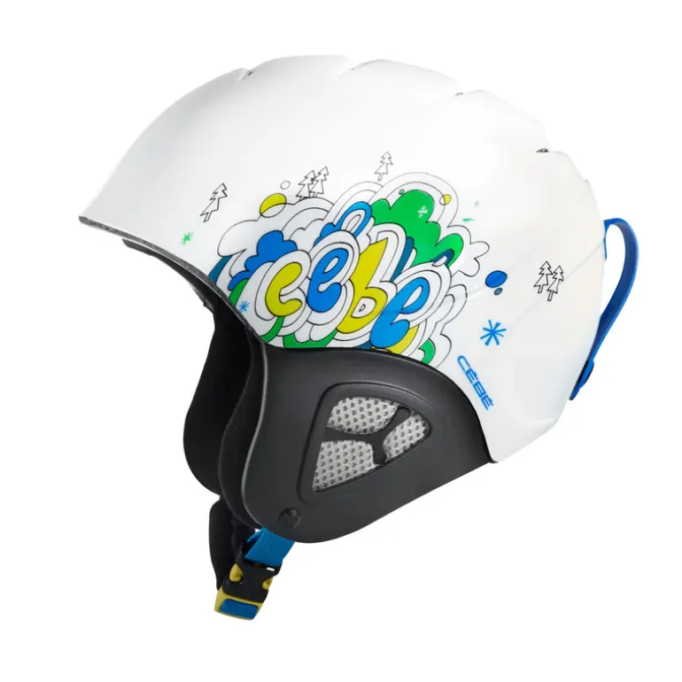 Casque ski enfant - Cébé Pluma - White Forest