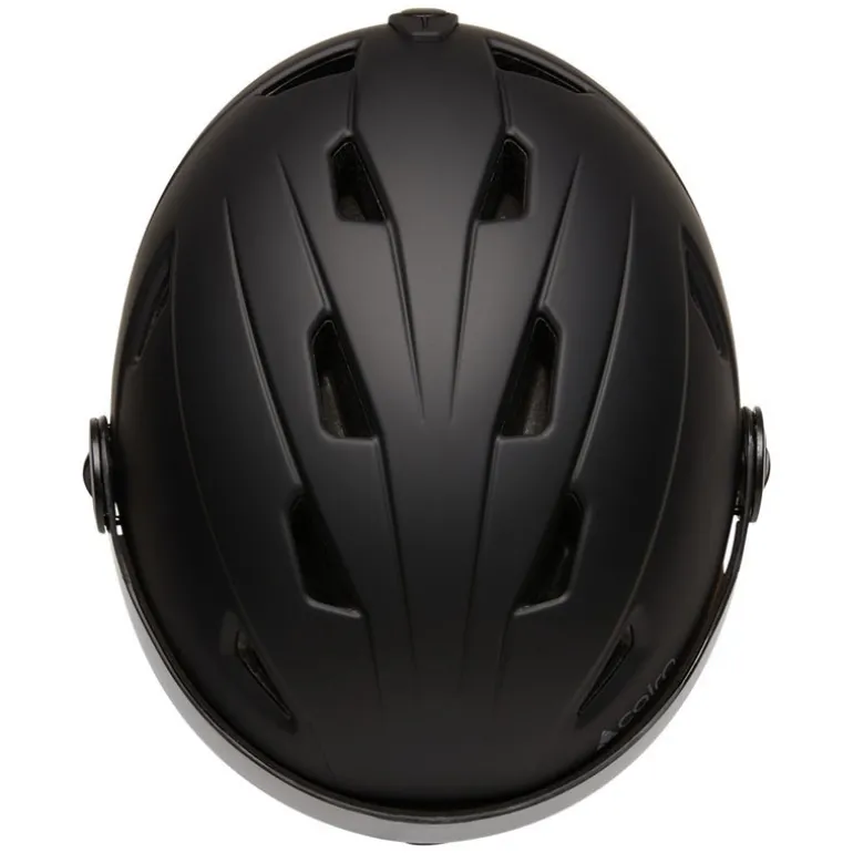Casque ski visière enfant Android Visor J - Cairn - Mat Black