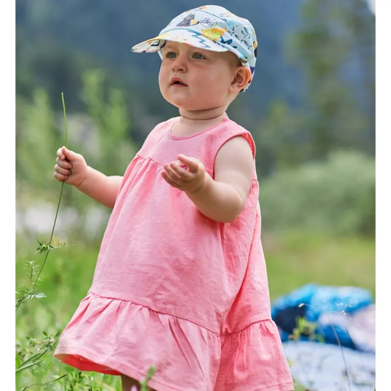 Casquette anti-uv bébé - Buff - 48-52cm - Birch Grey