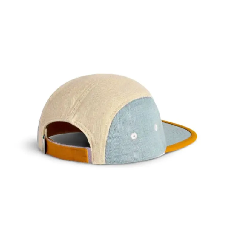Casquette enfant five panel anti-UV - KietLa - Sun Denim