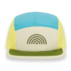 Casquette enfant five panel anti-UV - KietLa - Bleu Arc En Ciel