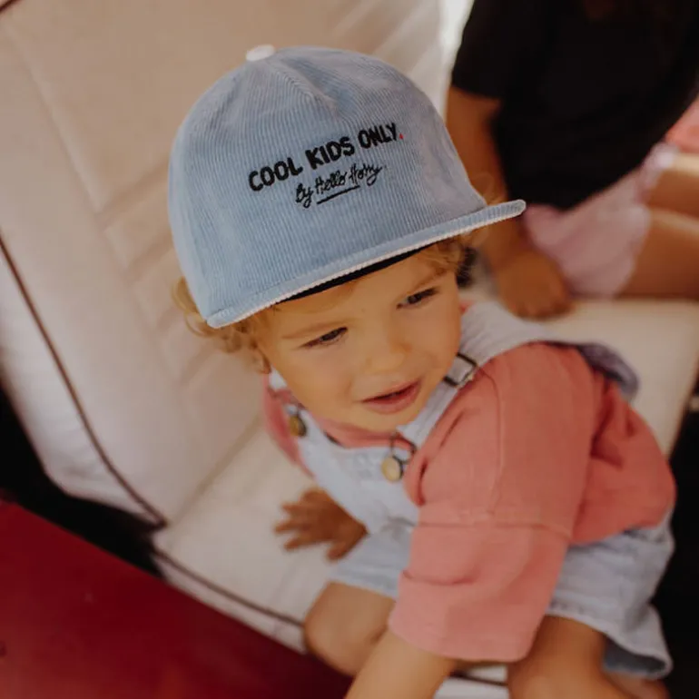 Casquette enfant velours - Hello Hossy - Mini - Mini Açaï